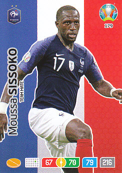 Moussa Sissoko France Panini UEFA EURO 2020#179